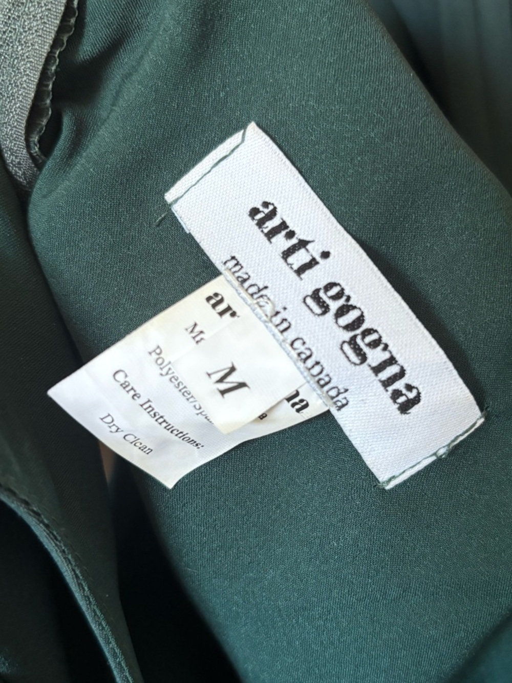 Arti Gogna Vallata Green Emerald Mermaid Dress - Picture 11 of 11